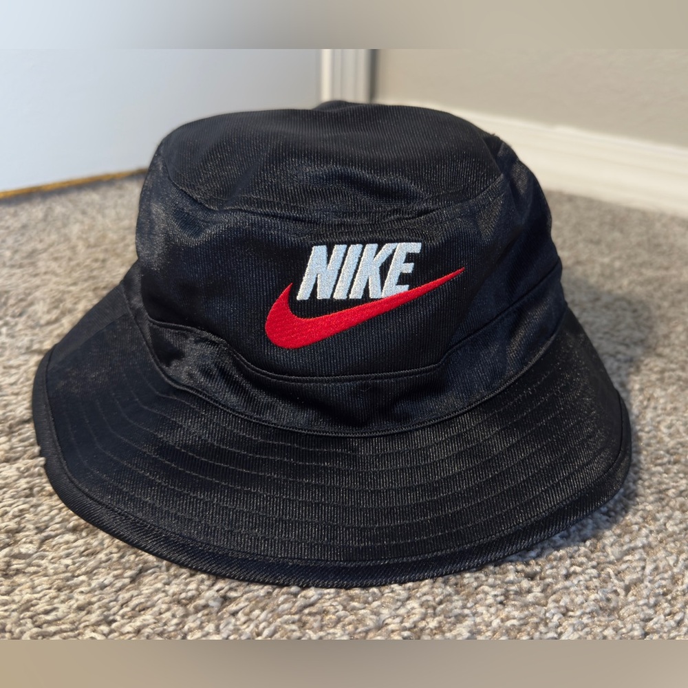 NEW⭐️Supreme x Nike Dazzle Crusher Hat - Black - Size S/M - SS24 New Authentic